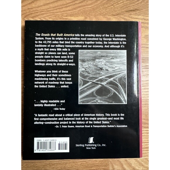 Roads That Built America: Incredible Story of the U.S. Interstate System 225 Pgs - Picture 2 of 7